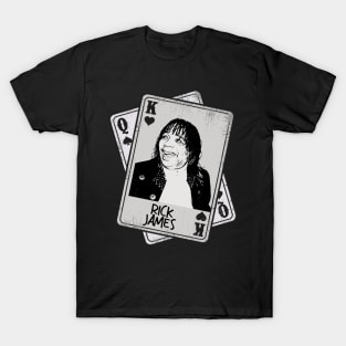 Retro Rick James Card Style T-Shirt